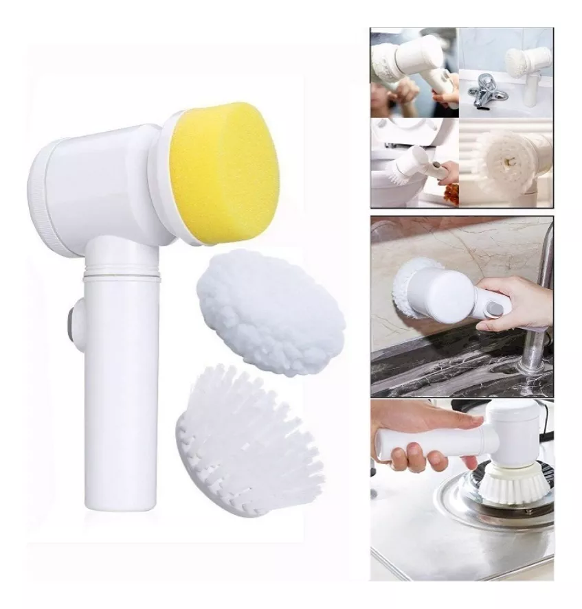 Cepillo de Limpieza Eléctrico 5 en 1 Multiusos Recargable