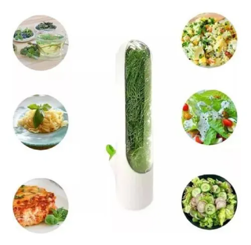 🌿🥒 Contenedor para Vegetales y Hierbas - Imagen 3