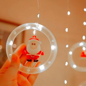 Luces Navideñas en Cortina LED 3 m 100 Leds 8 Modos