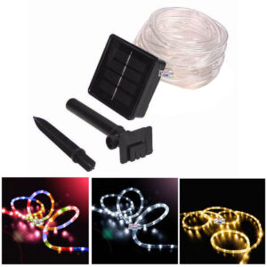 Manguera Solar 10m con 100 Luces LED – Decora sin Cables ✨