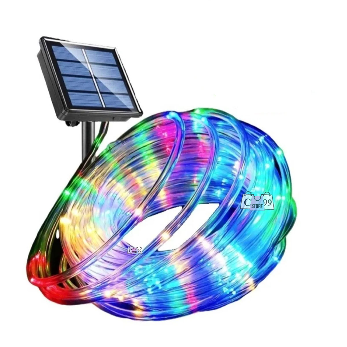 Manguera Solar 10m con 100 Luces LED – Decora sin Cables ✨ - Imagen 2