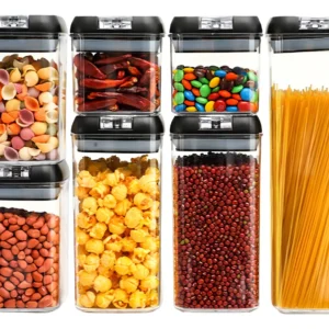 🍽️ Set Organizadores Cocina x7 – Mantén Todo Fresco y seguro!