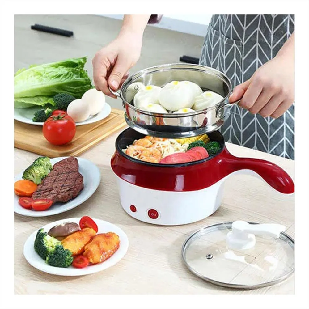 Mini Olla Eléctrica 2 en 1 con Vapor – Cocina Fácil y Rápida 🍲 - Imagen 4