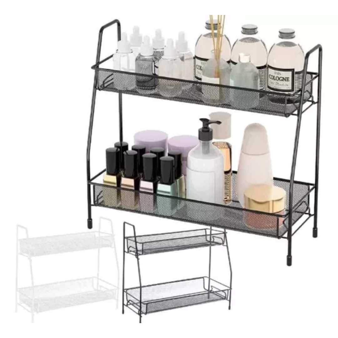 Organizador Metálico 2 Niveles 🧺 Orden y Estilo Total