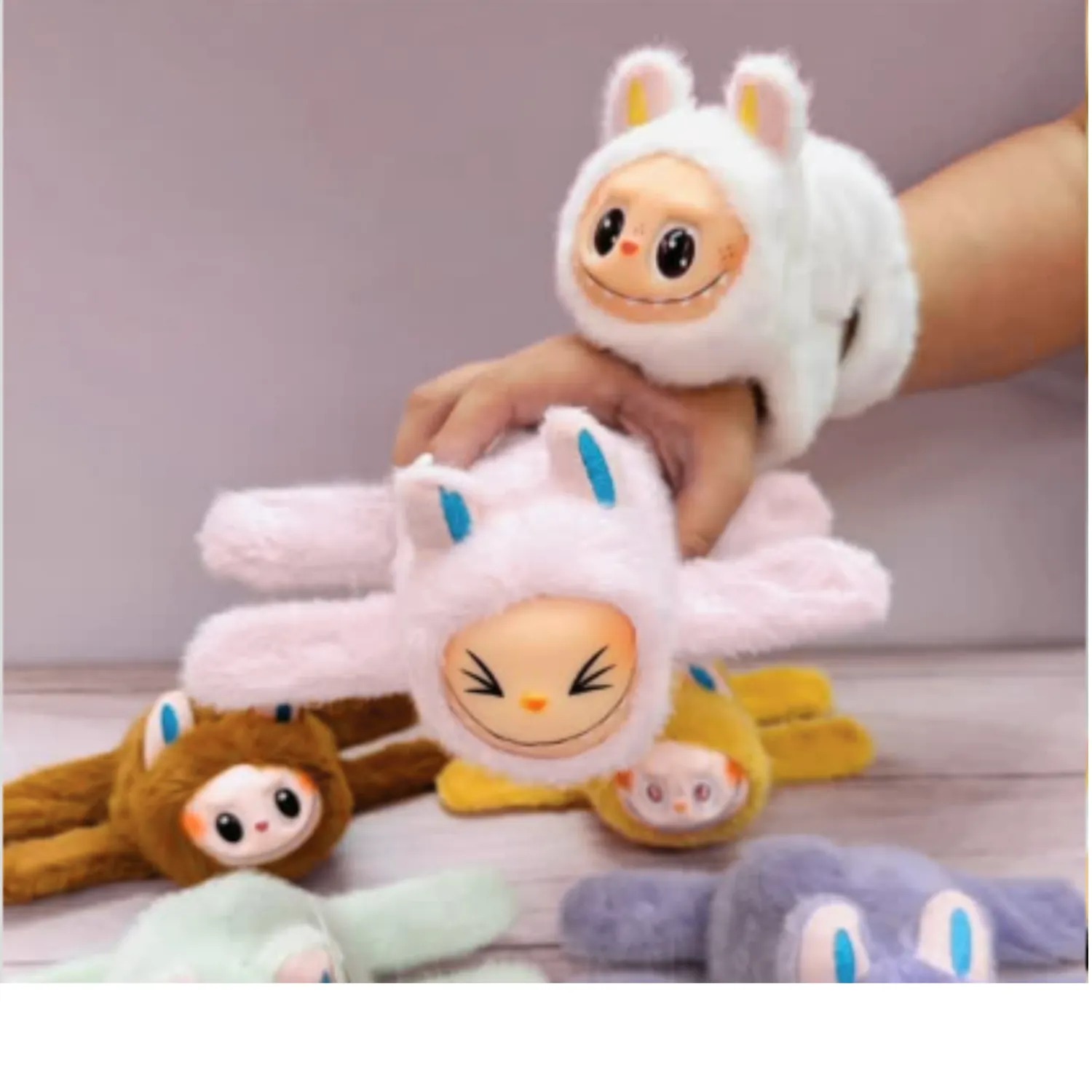 Pulsera de Peluche La Bubu 💖✨ Suave, Mágica y Divertida - Imagen 3