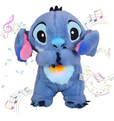 Stitch Peluche Interactivo con Luces y Sonido 💙✨ - Imagen 2