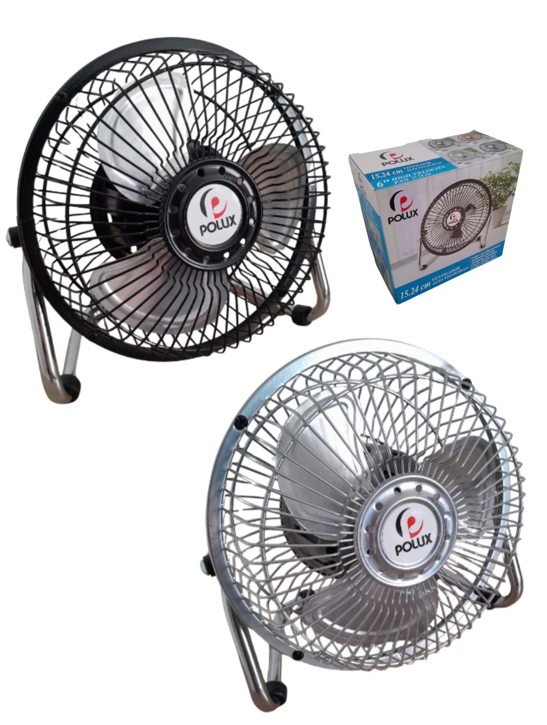Mini Ventilador Polux 💨 Potente, Silencioso y Compacto
