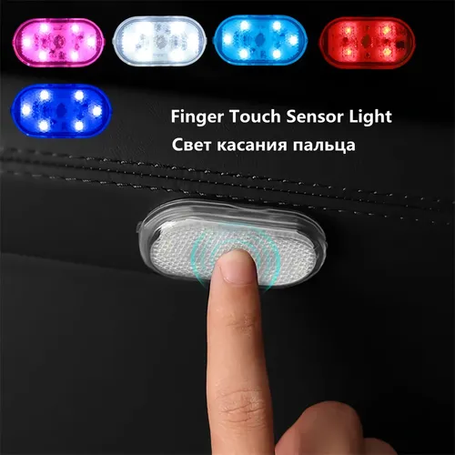 💡 Luz LED Táctil USB para Auto 🚗✨ Recargable & Compacta! - Imagen 3
