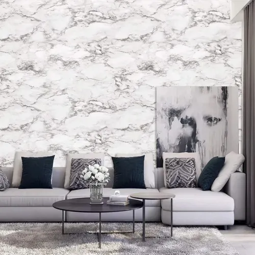 Vinilo Adhesivo Mármol Impermeable para Cocina y Hogar 🤍