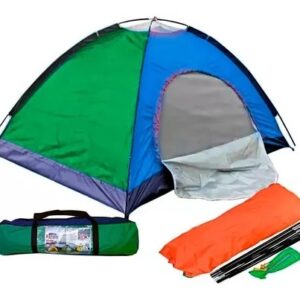 ⛺ Carpa Camping Armable Impermeable 6 Personas
