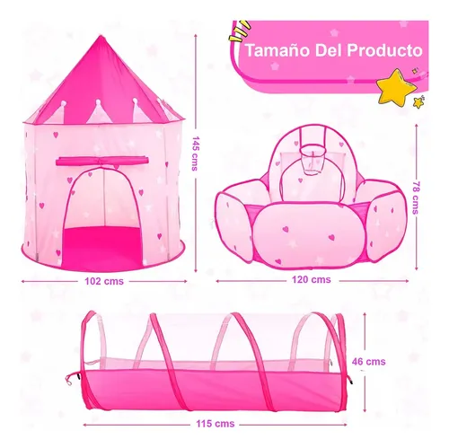 🏰 Carpa Castillo 3 en 1 - Imagen 3