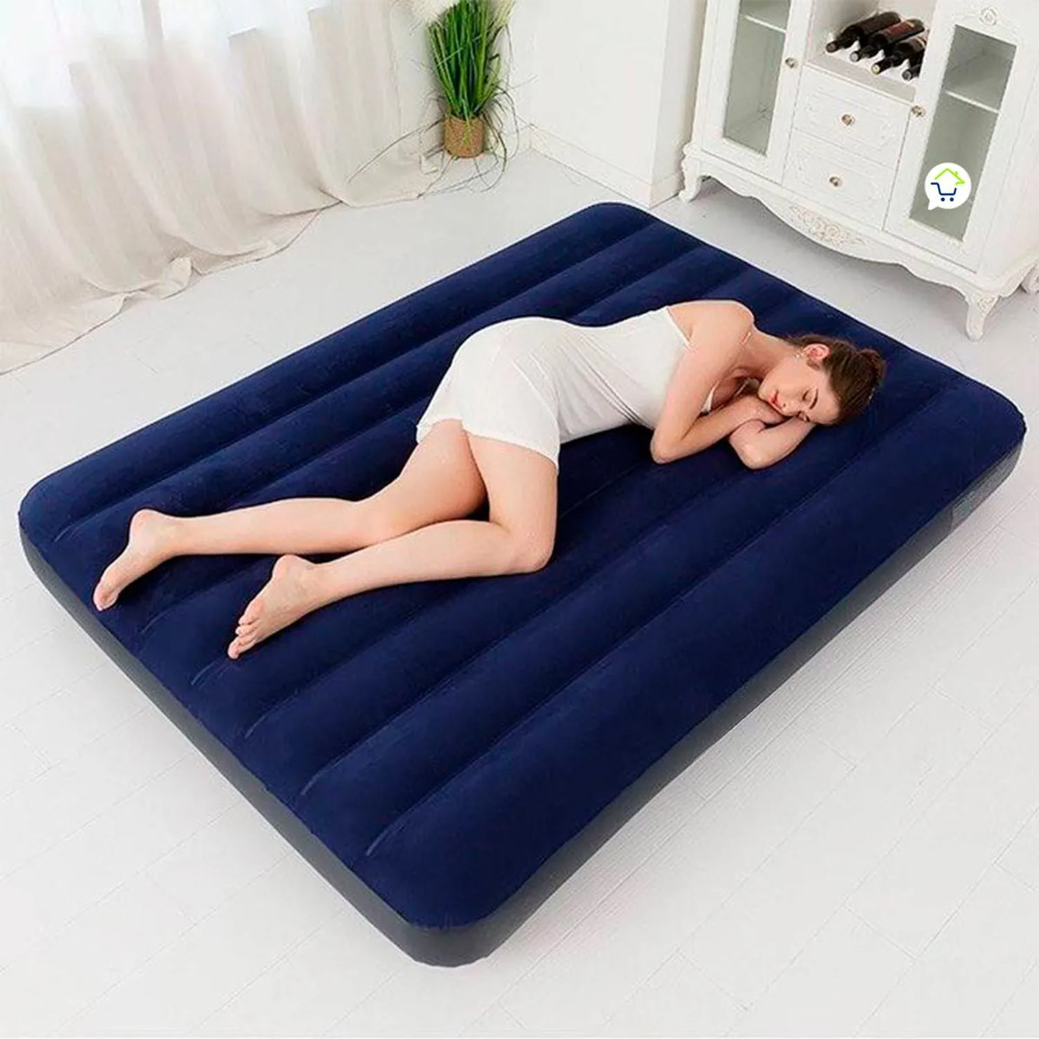 🛏️ Colchón Inflable Camping Mediano - Imagen 2