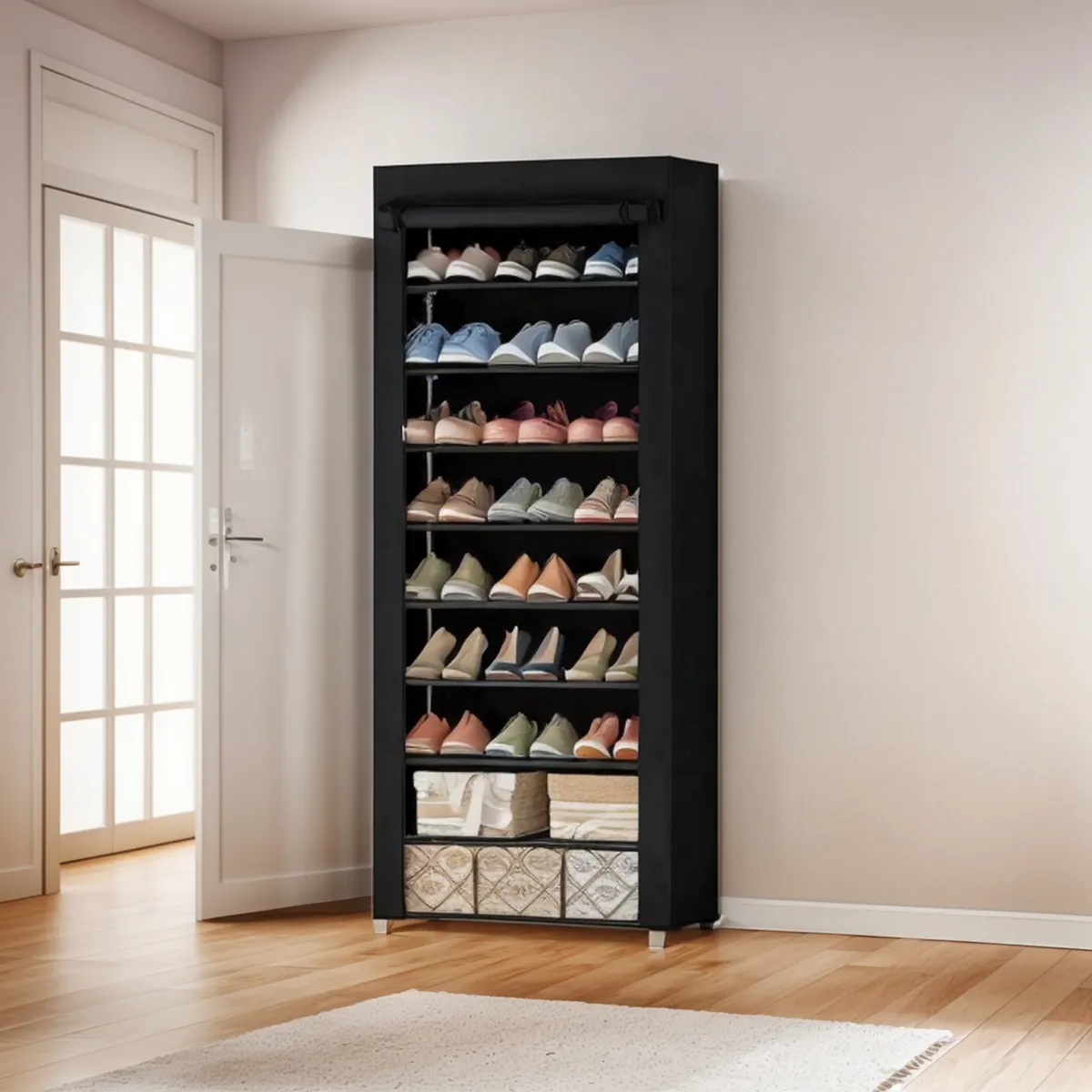 Zapatero Portátil 9 Niveles Para 27 Pares de Calzado - Imagen 3