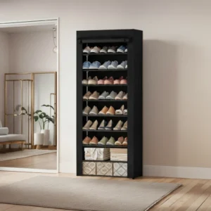Zapatero Portátil 9 Niveles Para 27 Pares de Calzado